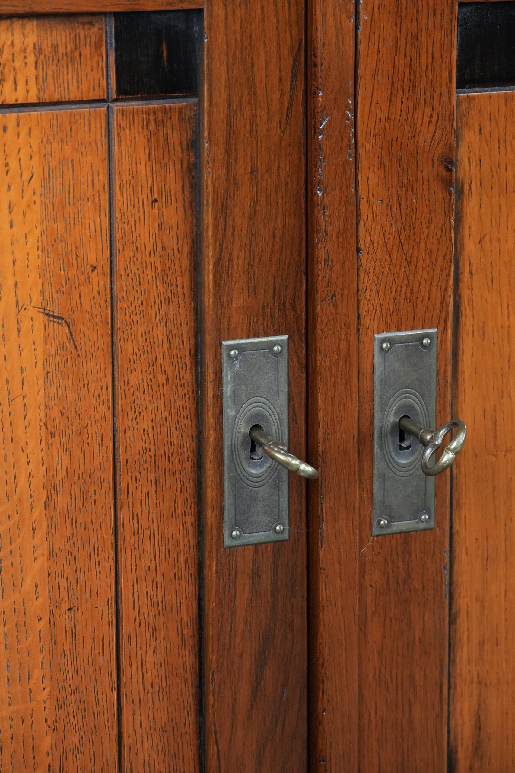 Beautiful, luxurious and large Art Nouveau design sideboard