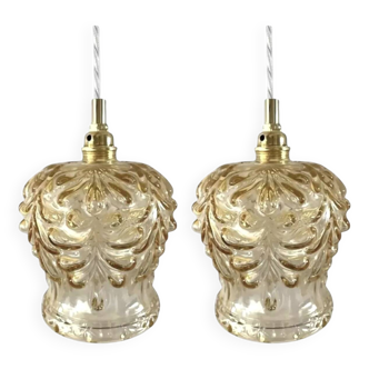 Paire de suspensions vintage