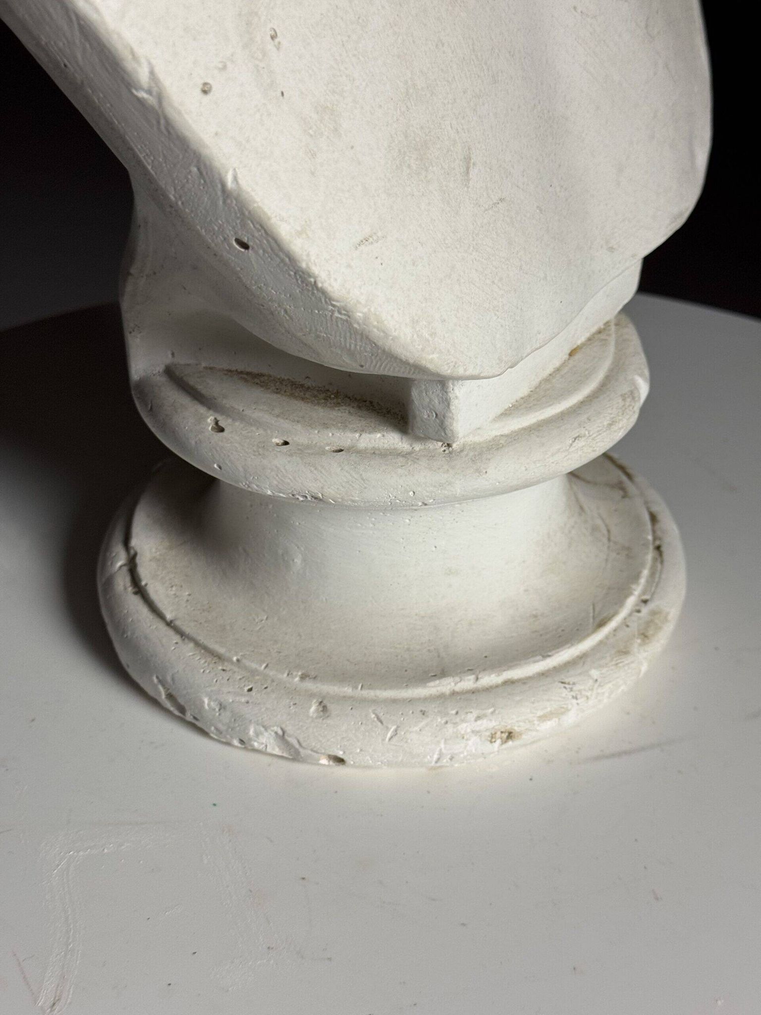 Buste en plâtre de l'empereur Auguste