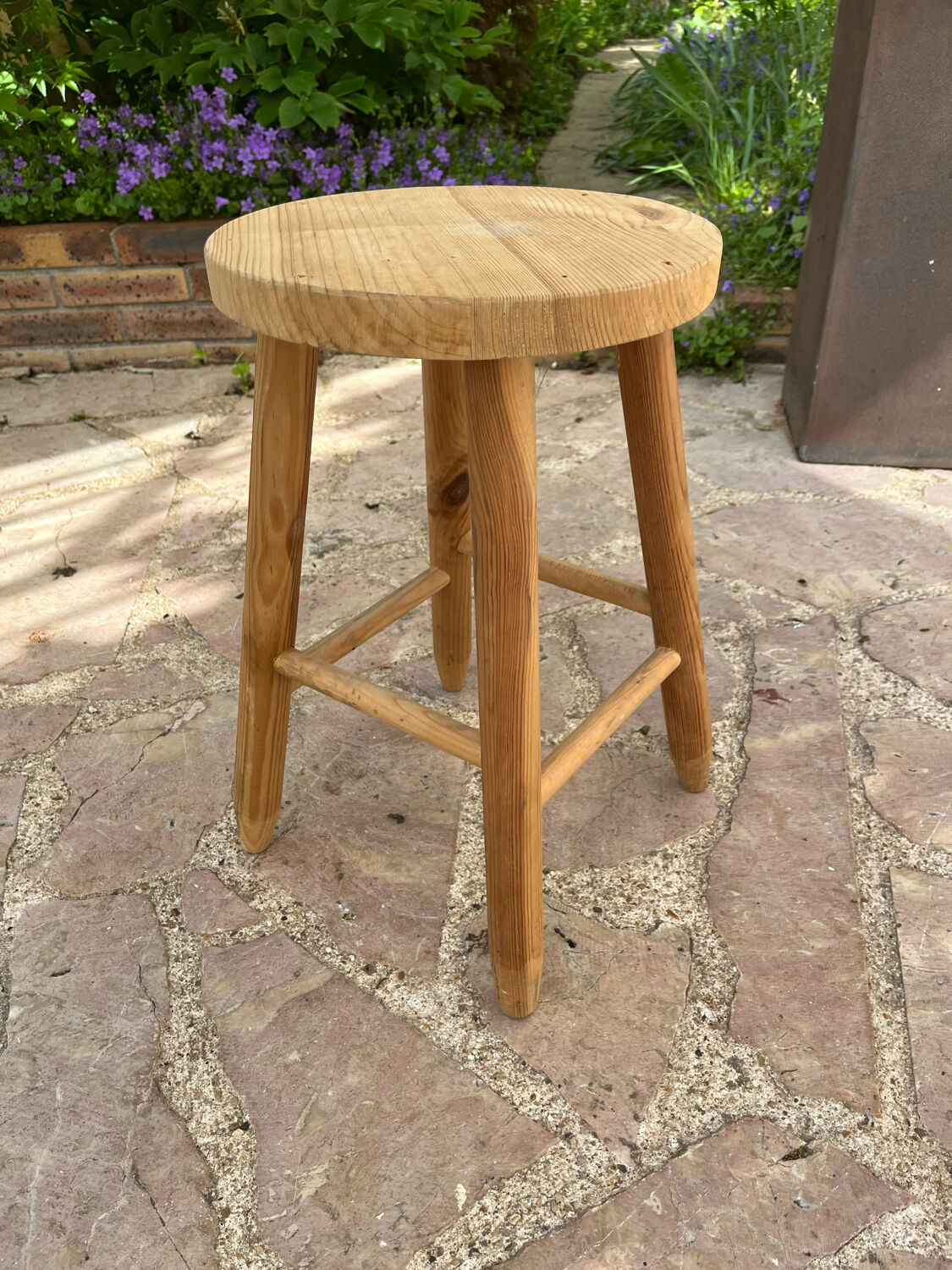 Wooden stool