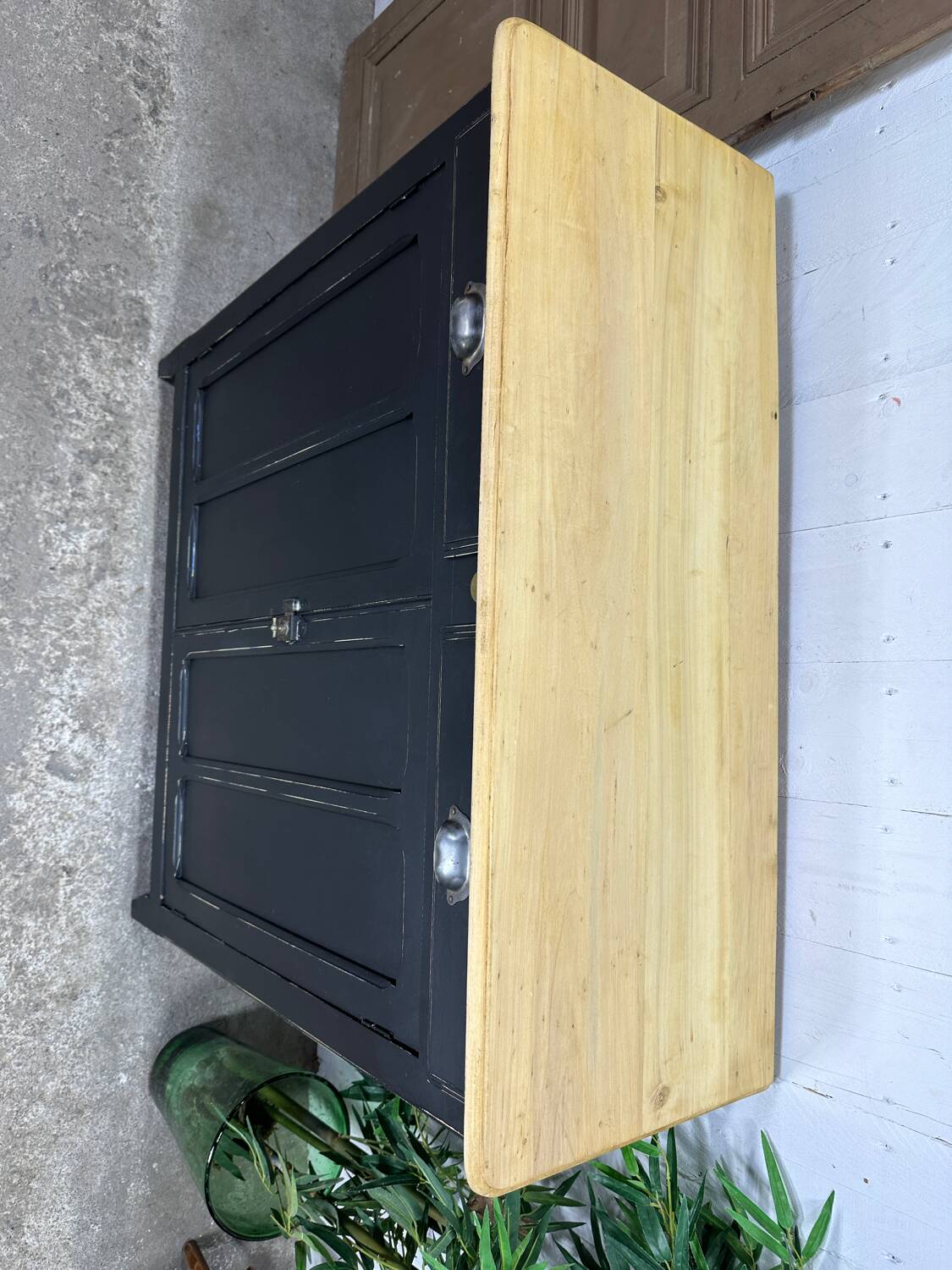 Black Parisian sideboard