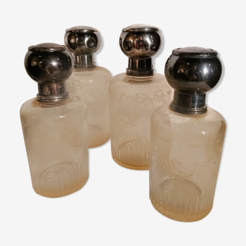 Crystal bottles late 19th