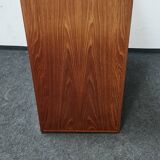 Petite table de salle à manger vintage en teck à rallonge