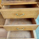 triple function wardrobe, hanging rail