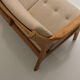 Bench, Danish sofa 2 places in teak by Gustav Thams, for Uldum Mobelfabrik, 1960