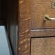 Bureau Art Déco ancien du début du XXe siècle, en chêne