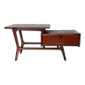 Table double plateau Louis Van Teeffelen pour Wébé 1960