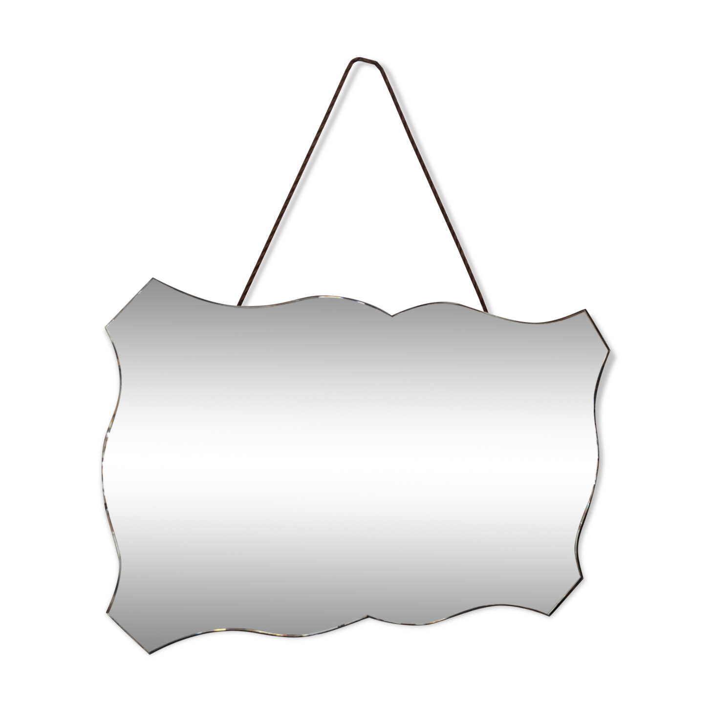 Frameless mirror 60x38cm