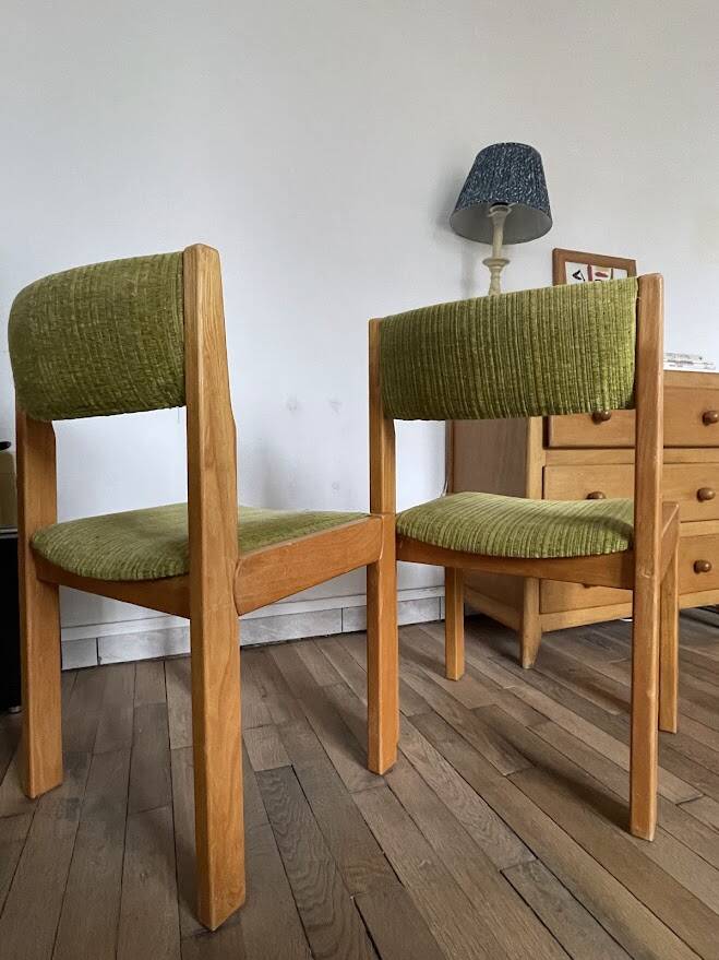 Baumann chairs in solid elm