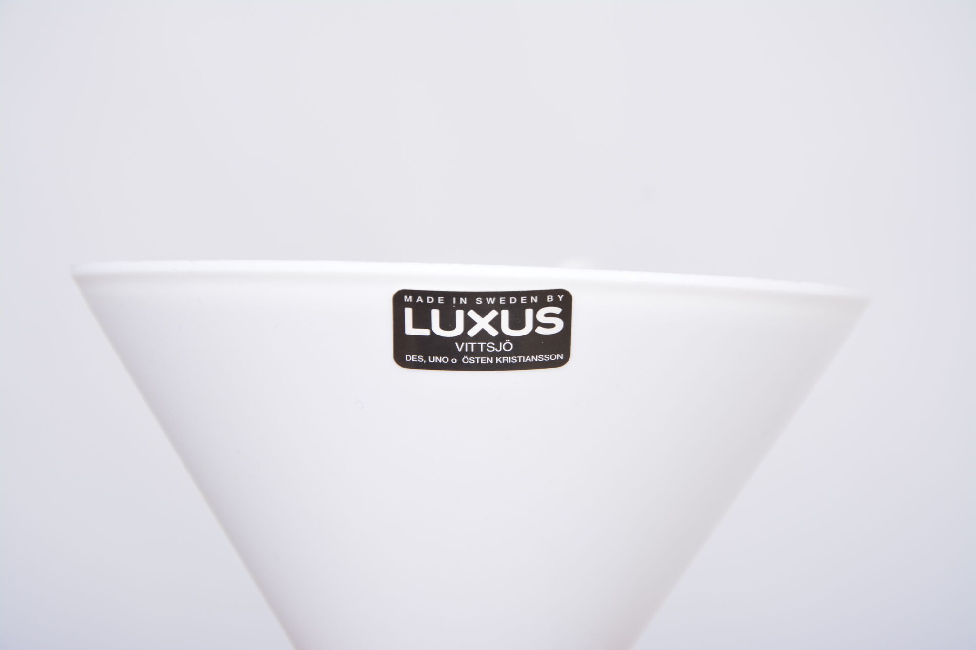 Swedish Mid-Century Modern pendant lamp by Uno and Östen Kristiansson for Luxus