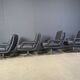 Set of 4 swivel chairs by Bernd Munzebrock for Walter Knoll, 1970s