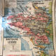 Carte scolaire ancienne “Bretagne et Vendée” régions naturelles de la France