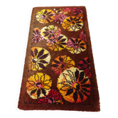 Vintage Wool Carpet Space Age 70s