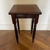 End of sofa, small coffee table style