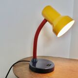 Memphis style lamp, 80s primary colors