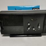 Vintage mechanical alarm clock NEW - Daimond , Roller Calendar . space age