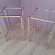 Paires de tables basses bouts de canapé