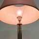 Hollywood regency brass table light, Italy 1950's