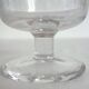 Set of 8 vintage cut crystal water glasses.