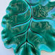 Green plate Verceram 1950s