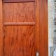 Vintage wardrobe with sliding door