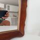 Rustic vintage mirror chic countryside