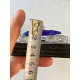 Hand-Carved Venetian Oval Mirror in Murano Glass Style, Early 21st Century