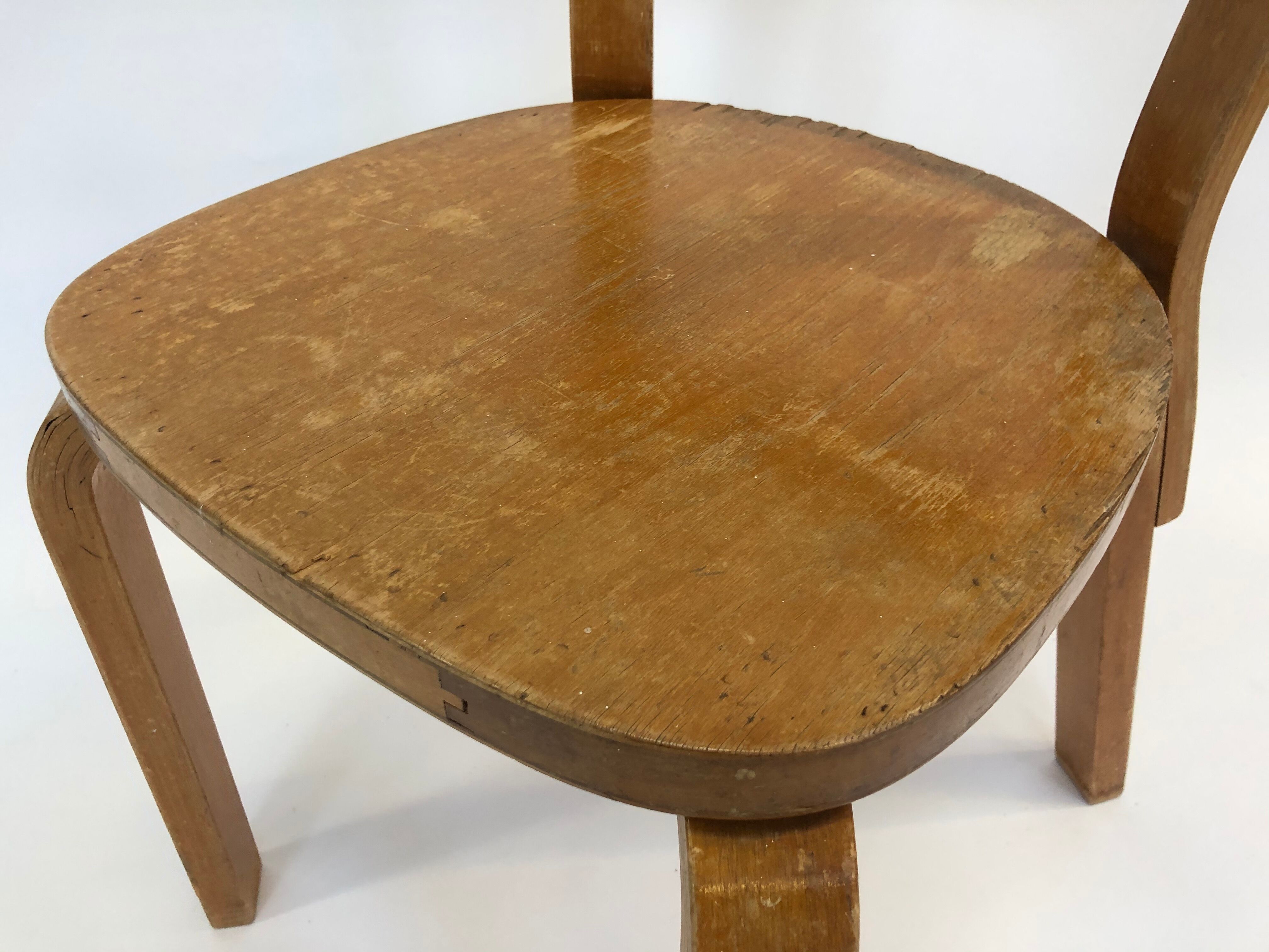 Chair model 69 by Alvar Aalto for Artek 1960