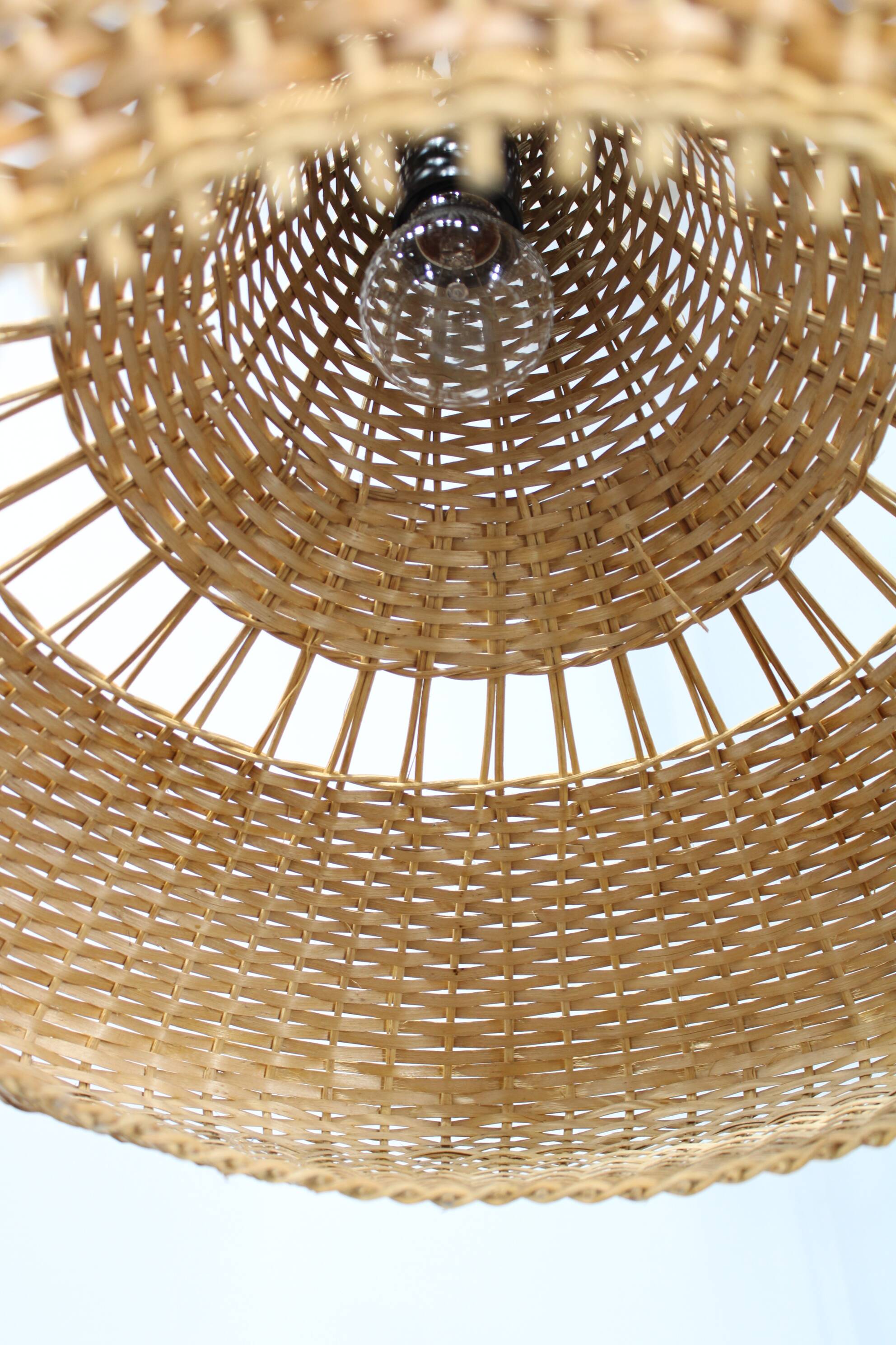 1960s Wall Wooden Lamp by Pokrok Zilina , Czechoslovakia