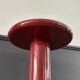 Porte-plante / sellette en plastique bordeaux vintage