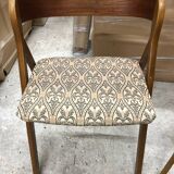 Set of 4 teak chairs, Denmark, 1960