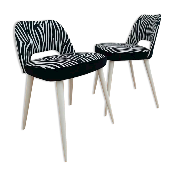 Duo de chaises restaurées