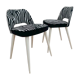 Duo of restored chairs