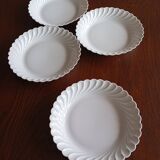 4 Haviland Torse soup plates