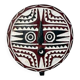 BWA shield painted Ø30cm in wood — “The Breath of Ancestors”