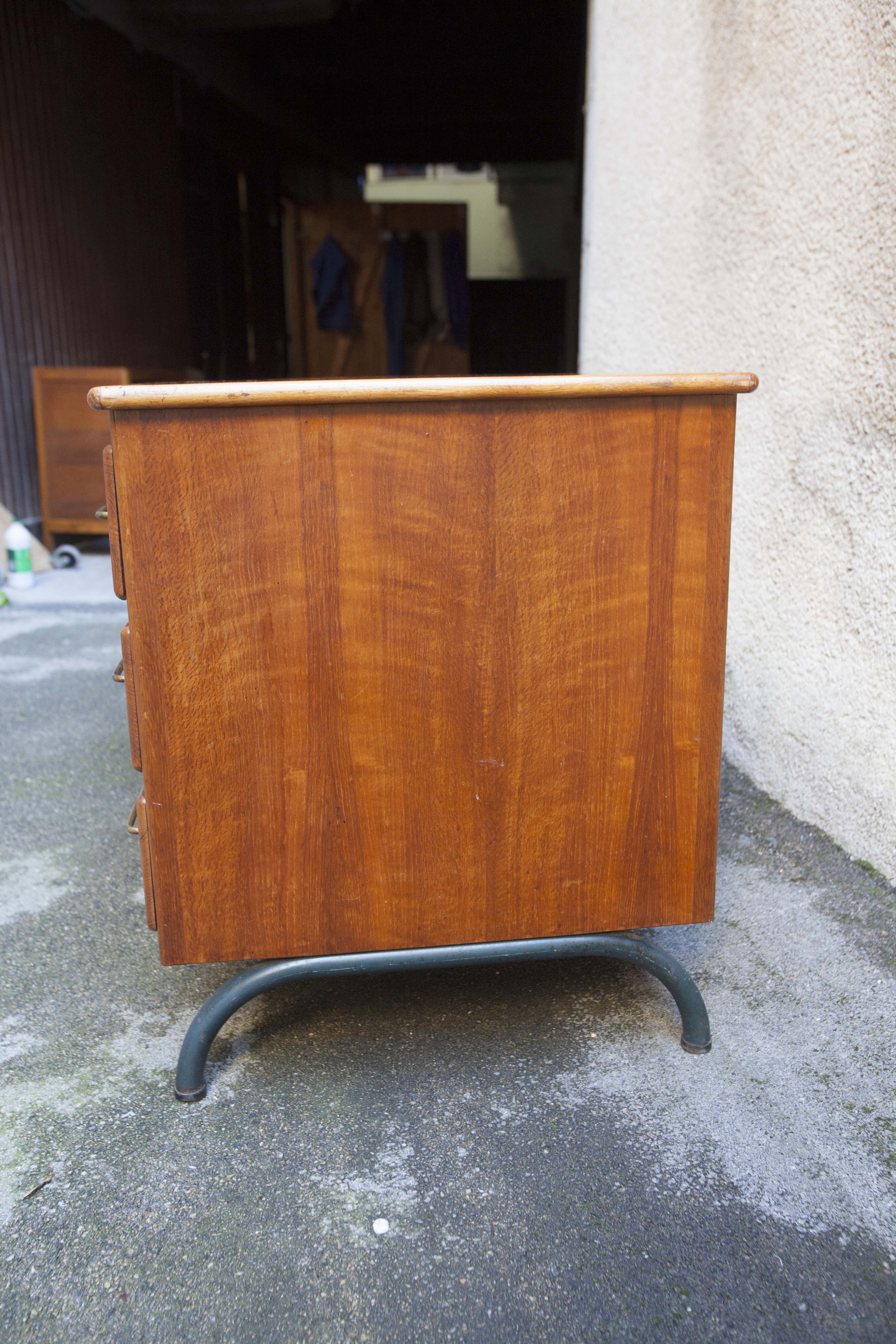 Industrial office schoolmaster 4 drawers