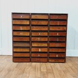 Old wooden craft furniture 27 drawers