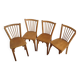 4 vintage Baumann chairs
