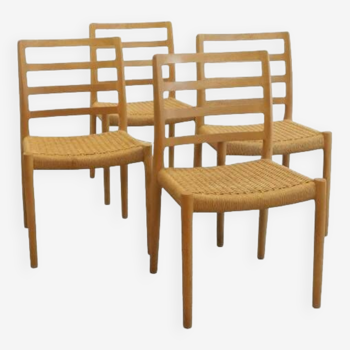 Set de chaises Niels O Möller modèle 85 Stoelen 'Keldby'