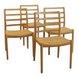 Set de chaises Niels O Möller modèle 85 Stoelen 'Keldby'
