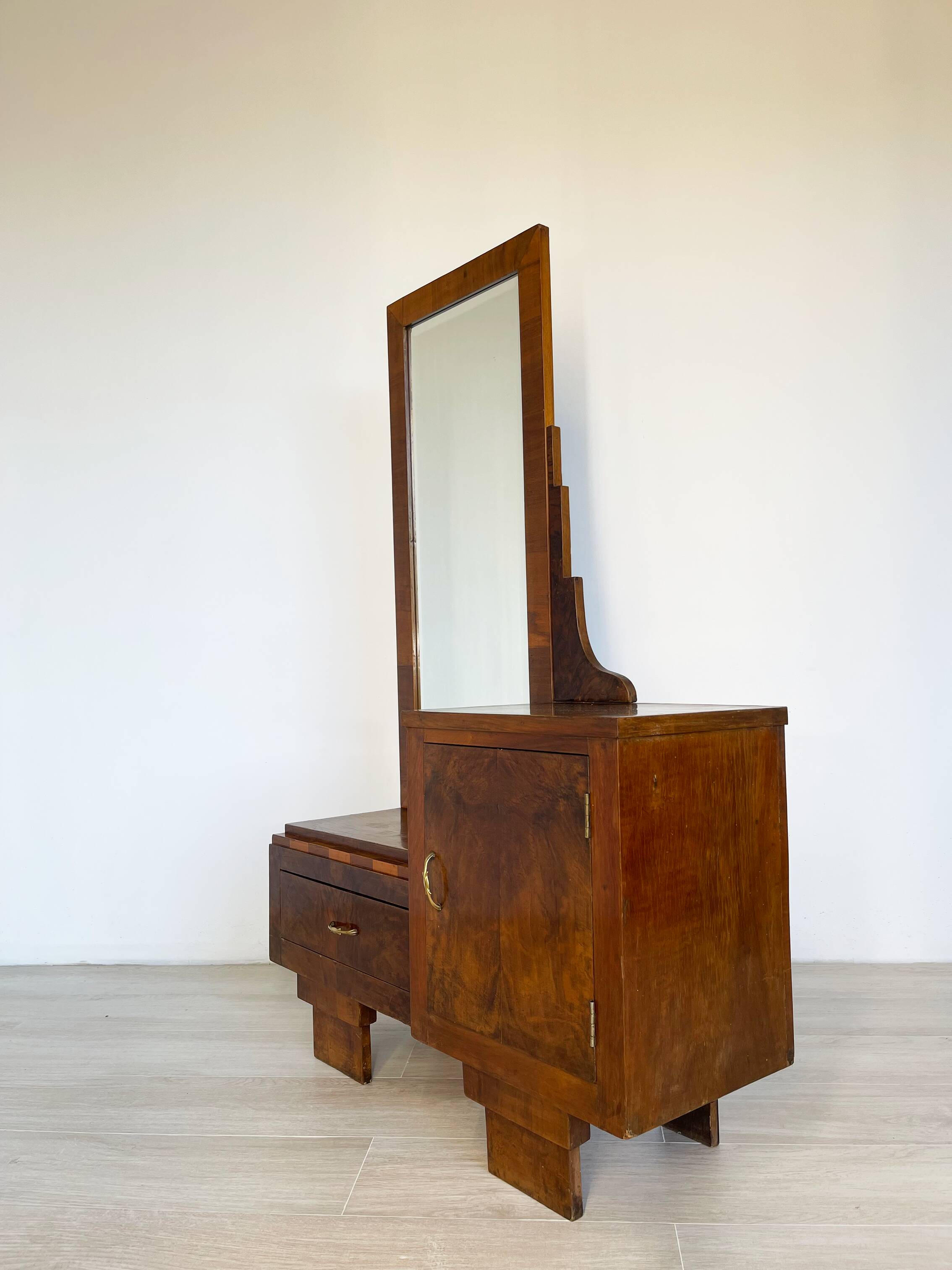 Pétinus/console Art Déco italienne des années 1920/1930.