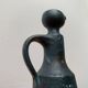 Brutalist Vintage Carafe Vase by Gerhard Liebenthron, 1980