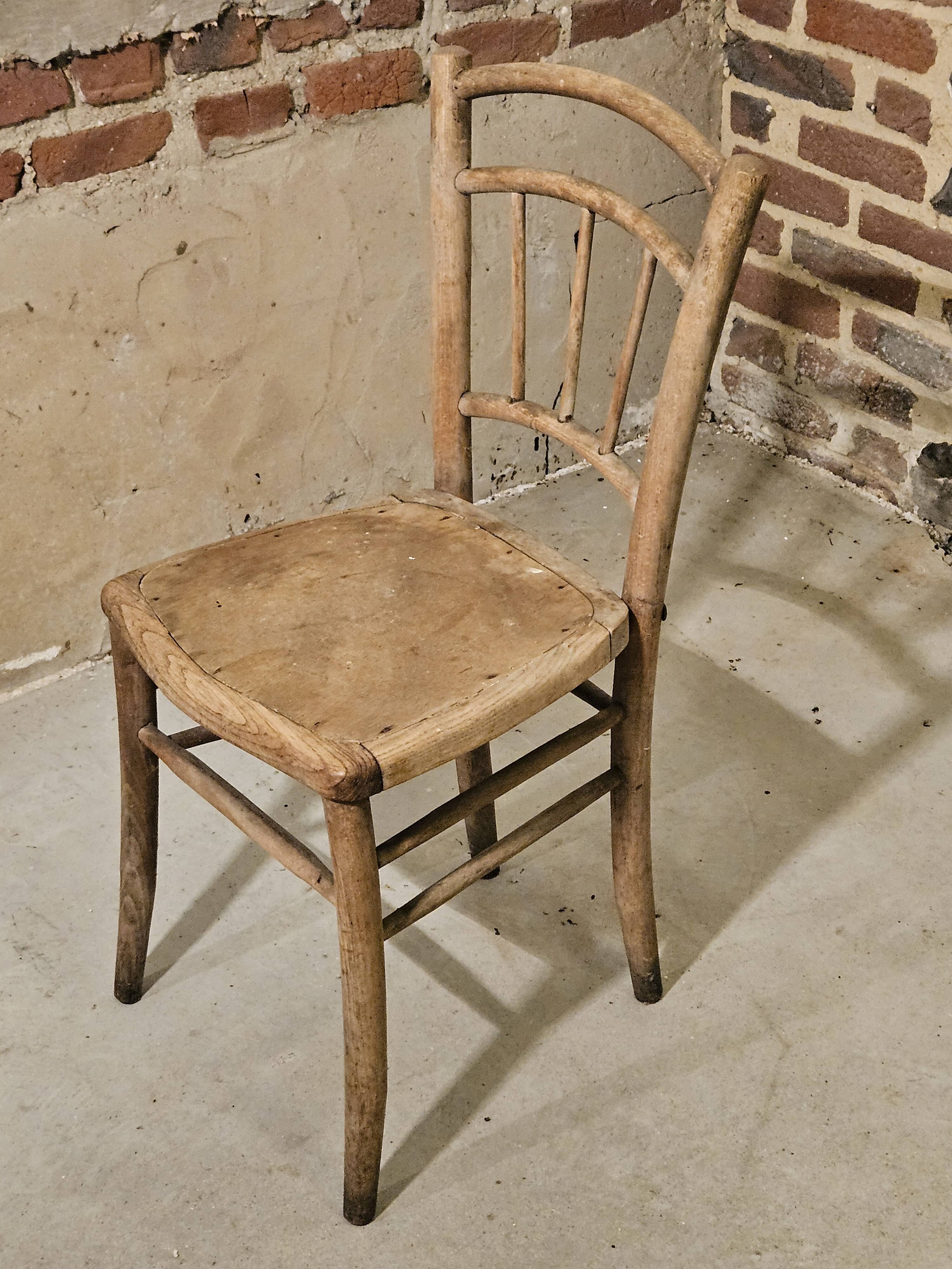 1950s bistro chair Baumann Thonet