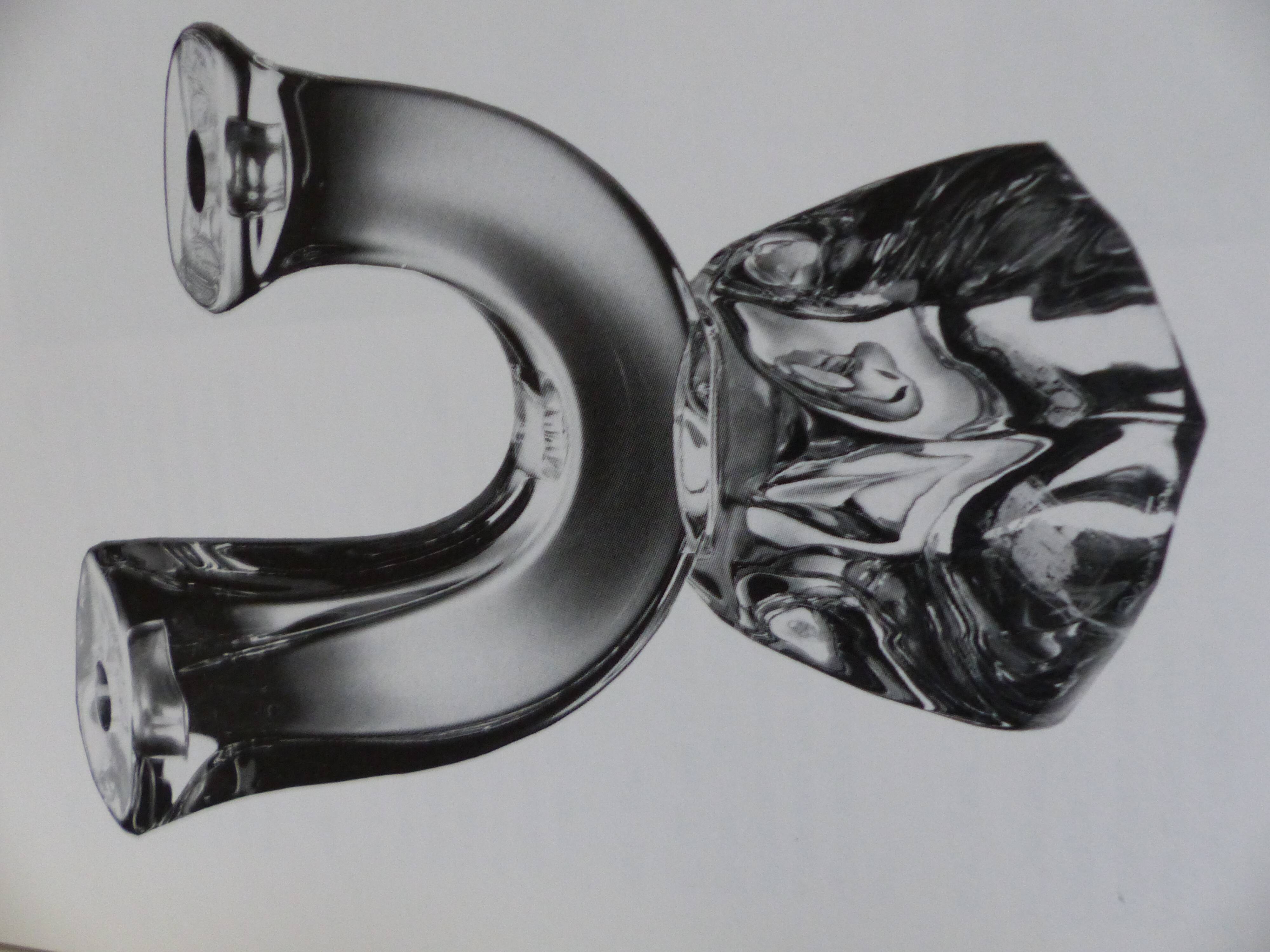 Two Daum France crystal chandeliers