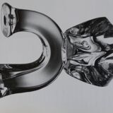 Two Daum France crystal chandeliers