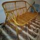 Banquette en rotin scandinave