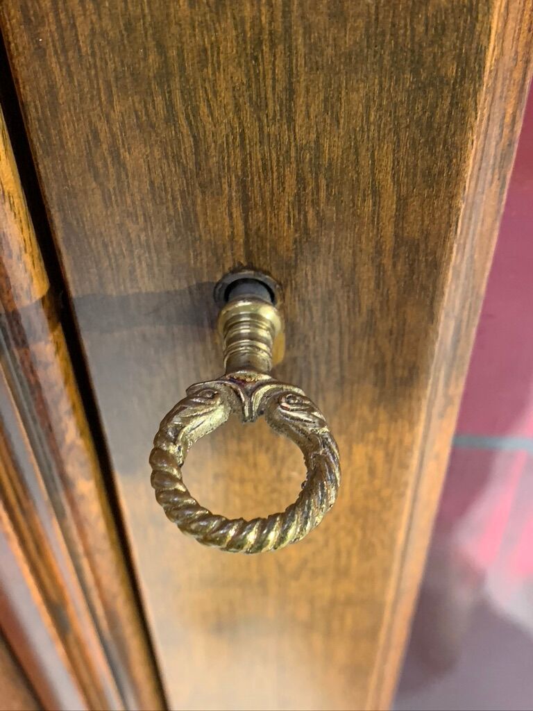 Showcase style empire mahogany