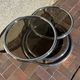 Vintage swivel coffee table by Milo Baughman, Artedis Roche Bobois
