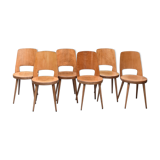 Set of 6 chairs mondor of baumann 1964