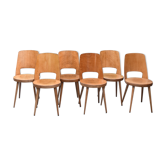 Set of 6 chairs mondor of baumann 1964
